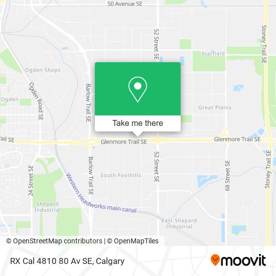 RX Cal 4810 80 Av SE plan