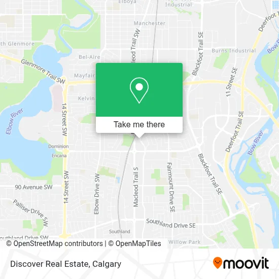 Discover Real Estate map