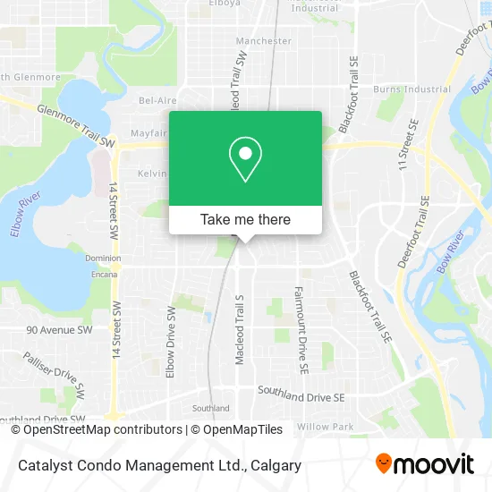 Catalyst Condo Management Ltd. map