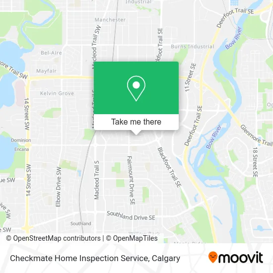 Checkmate Home Inspection Service map