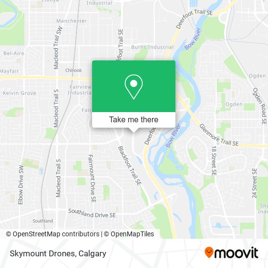 Skymount Drones map