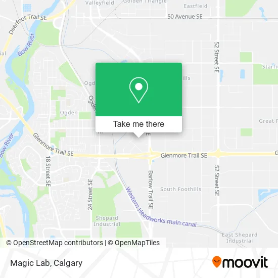 Magic Lab map