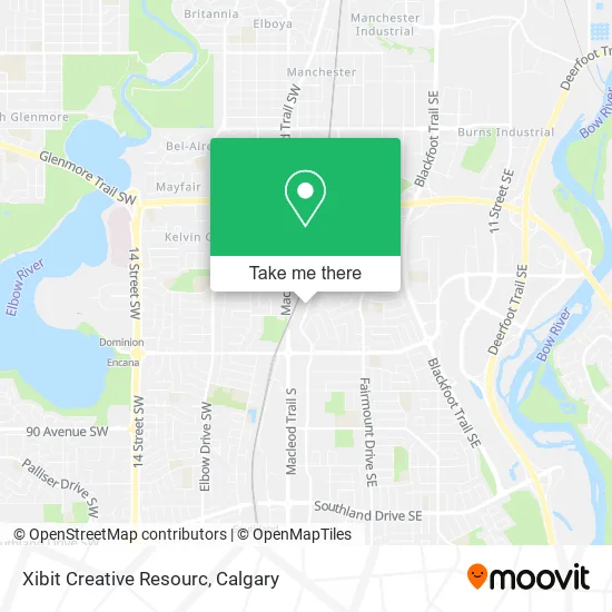 Xibit Creative Resourc map