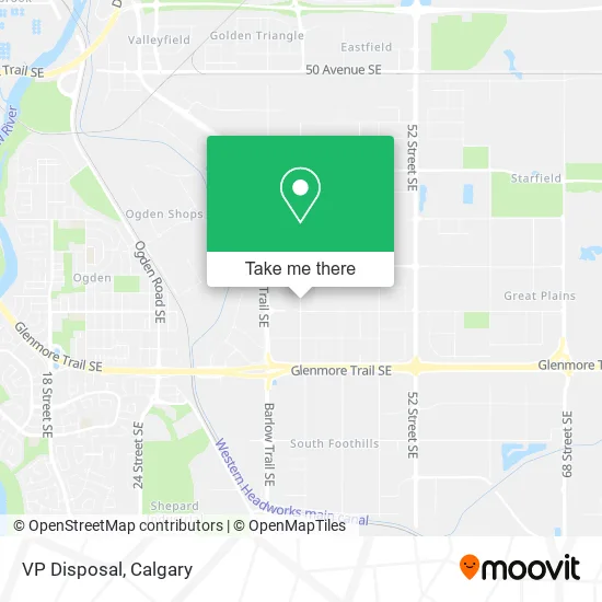VP Disposal map