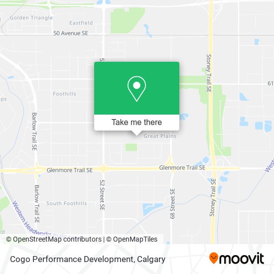 Cogo Performance Development map