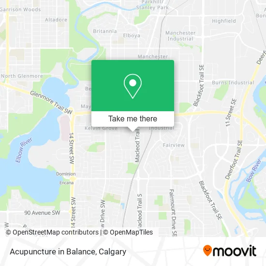 Acupuncture in Balance map