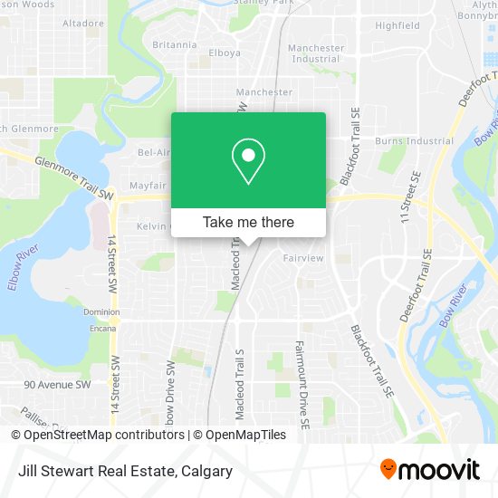 Jill Stewart Real Estate map