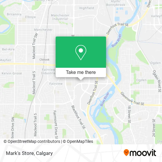 Mark's Store map