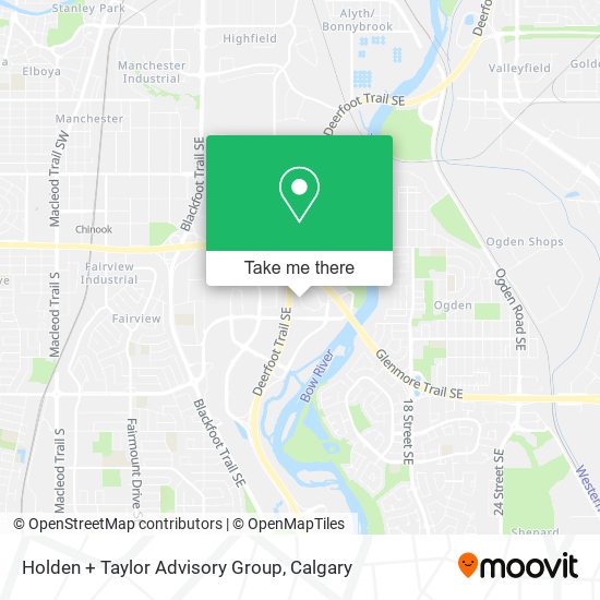 Holden + Taylor Advisory Group map