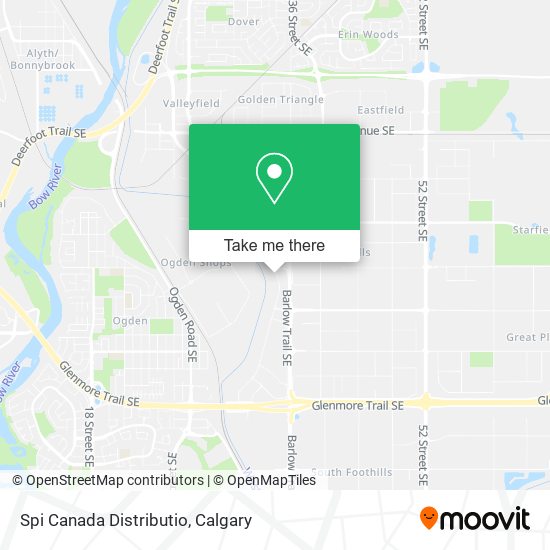 Spi Canada Distributio map