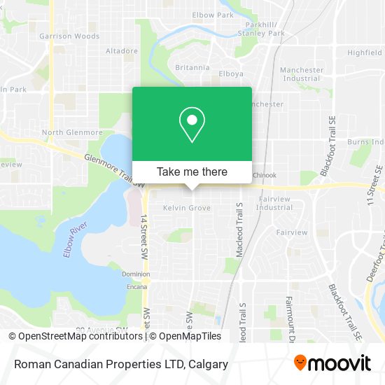 Roman Canadian Properties LTD map