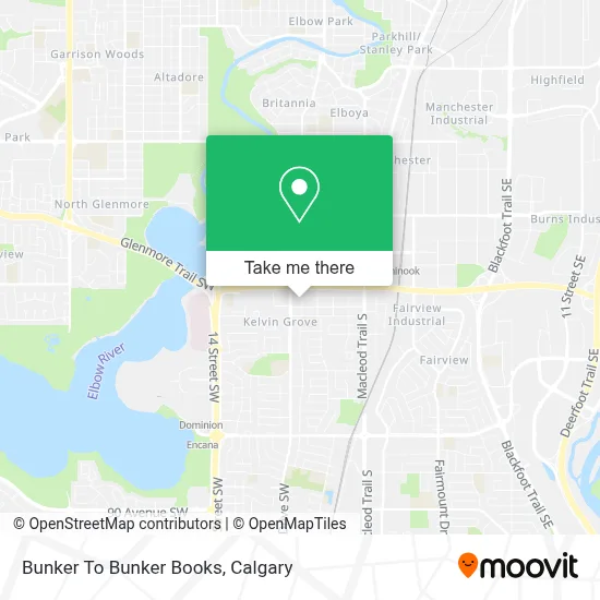 Bunker To Bunker Books map