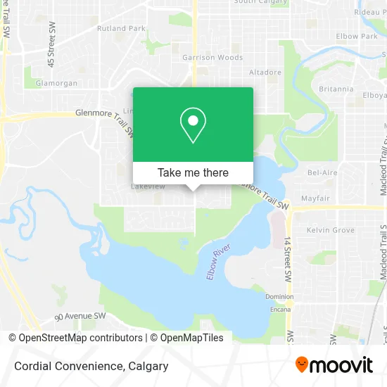 Cordial Convenience map