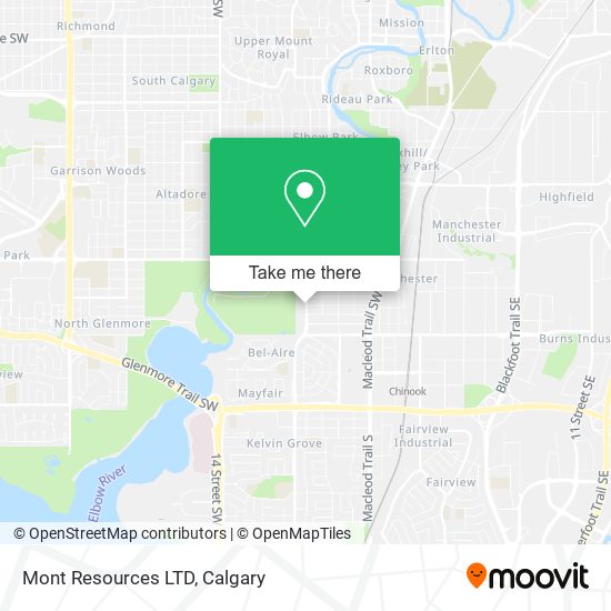 Mont Resources LTD map