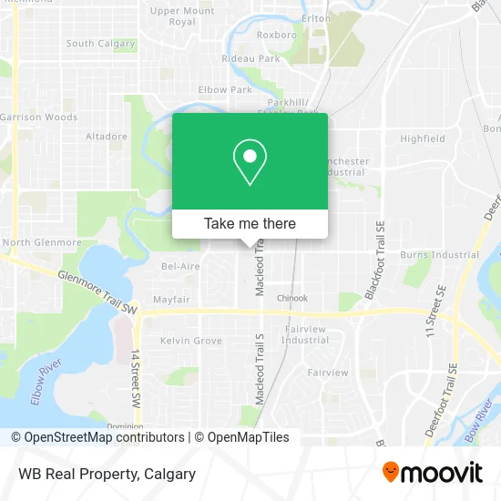 WB Real Property map