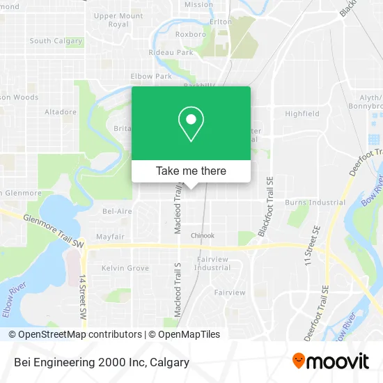 Bei Engineering 2000 Inc map