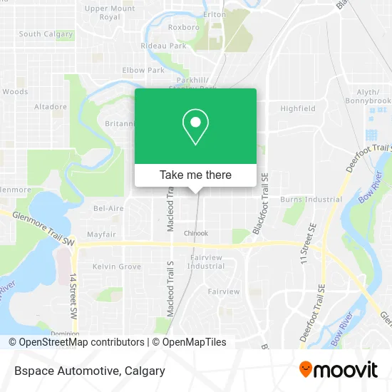 Bspace Automotive map