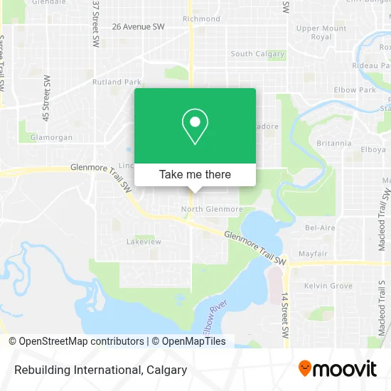 Rebuilding International map