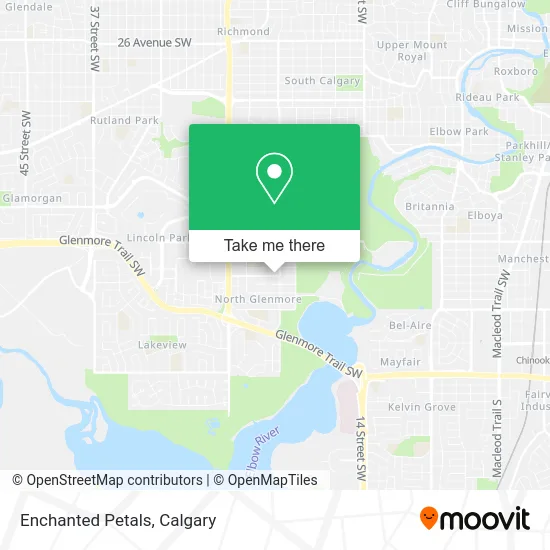 Enchanted Petals map