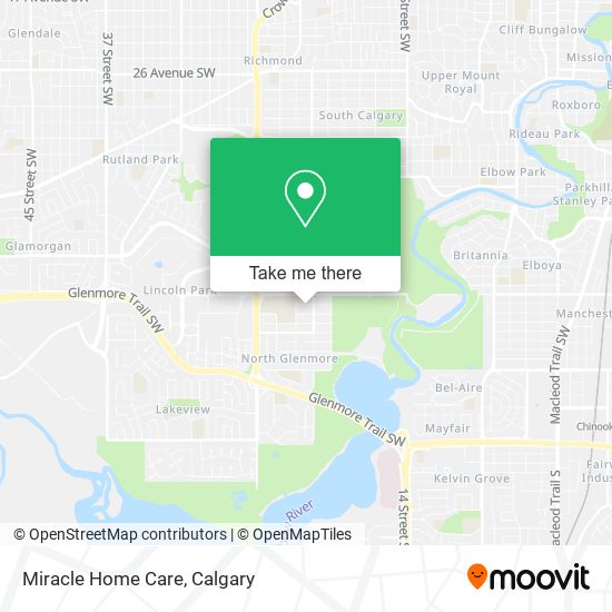 Miracle Home Care map