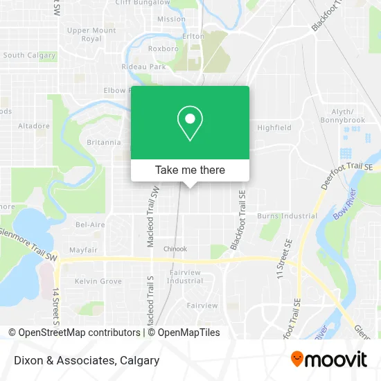 Dixon & Associates map