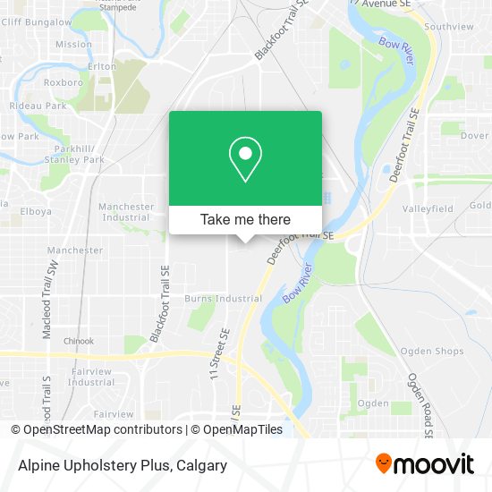 Alpine Upholstery Plus map