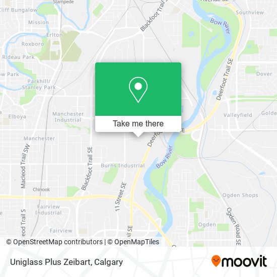 Uniglass Plus Zeibart map