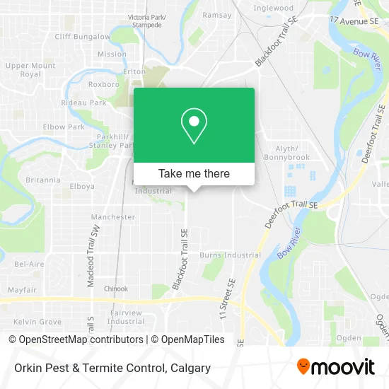 Orkin Pest & Termite Control map