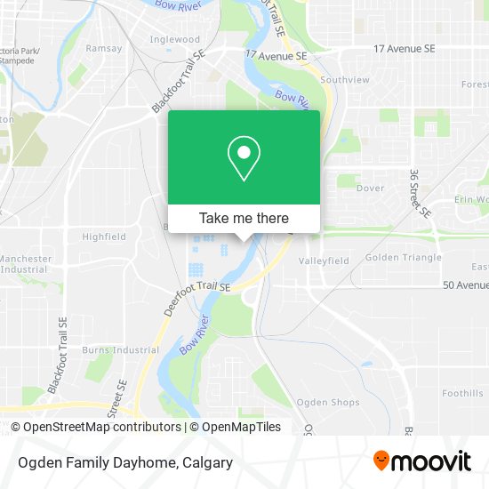 Ogden Family Dayhome map