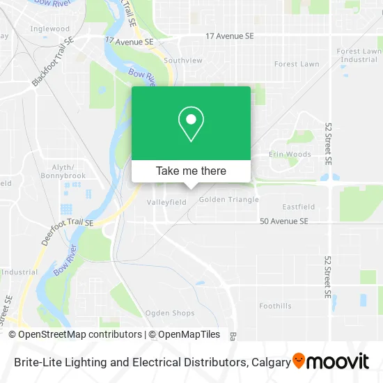 Brite-Lite Lighting and Electrical Distributors map
