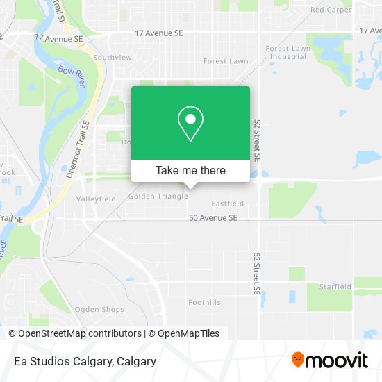 Ea Studios Calgary map
