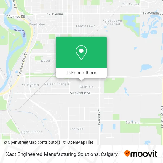 Xact Engineered Manufacturing Solutions map