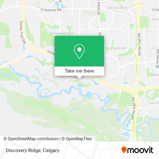 Discovery Ridge map