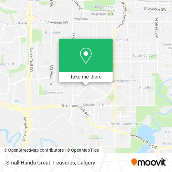 Small Hands Great Treasures map