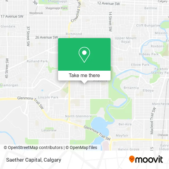 Saether Capital map