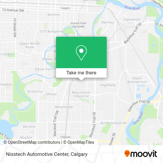 Nisstech Automotive Center map