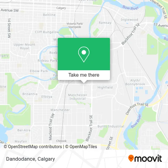 Dandodance map