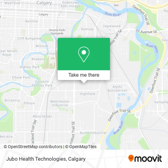 Jubo Health Technologies map