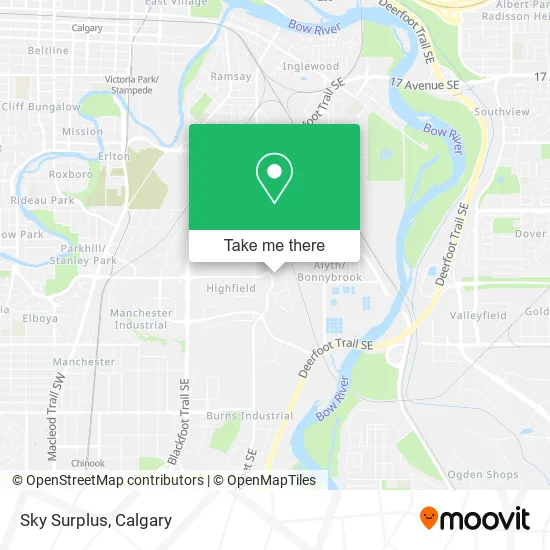 Sky Surplus map