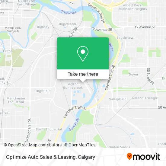 Optimize Auto Sales & Leasing map