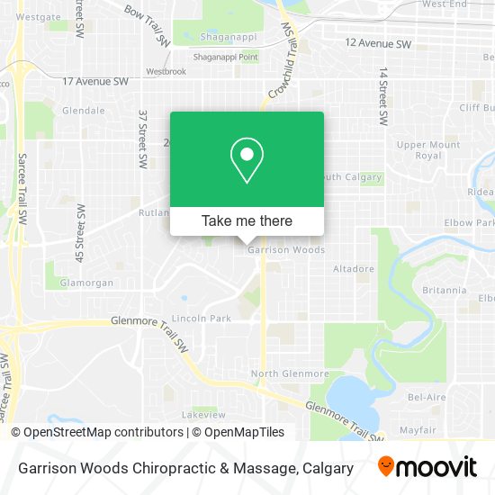 Garrison Woods Chiropractic & Massage map