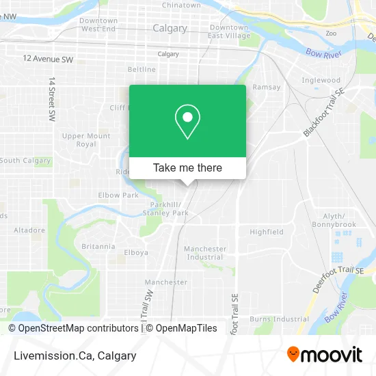 Livemission.Ca map