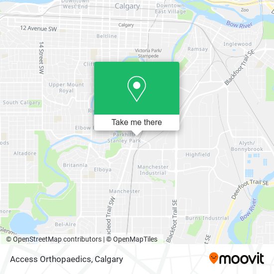 Access Orthopaedics map