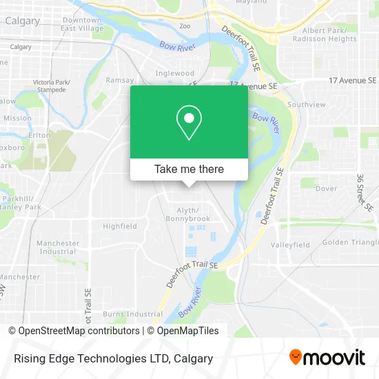 Rising Edge Technologies LTD map