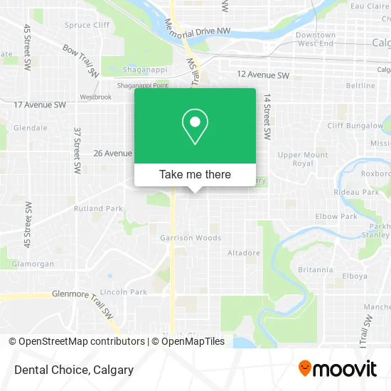 Dental Choice map