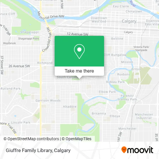 Giuffre Family Library map