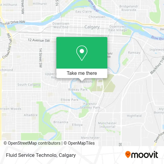 Fluid Service Technolo map