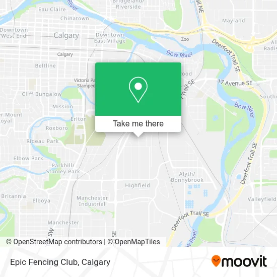 Epic Fencing Club map