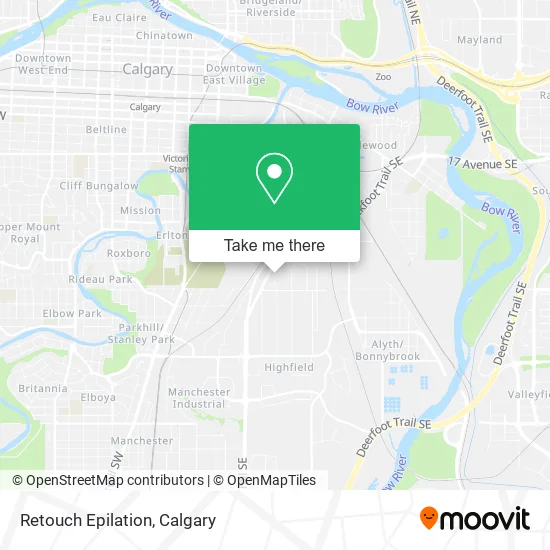 Retouch Epilation map