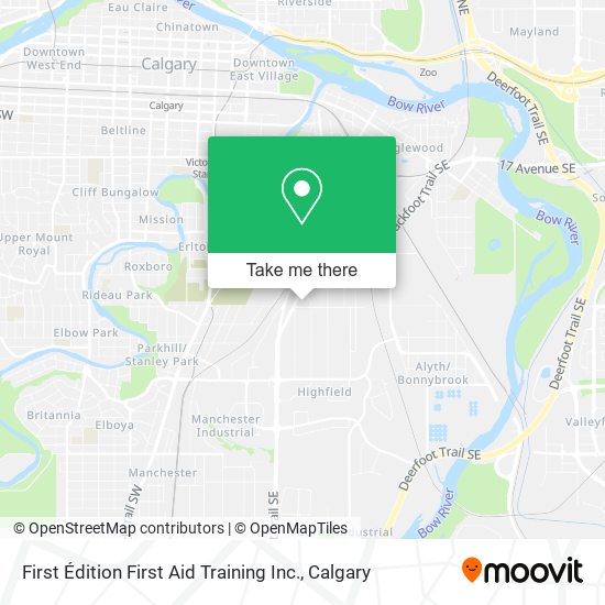First Édition First Aid Training Inc. plan